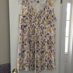Old Navy Floral Sleeveless Dress
